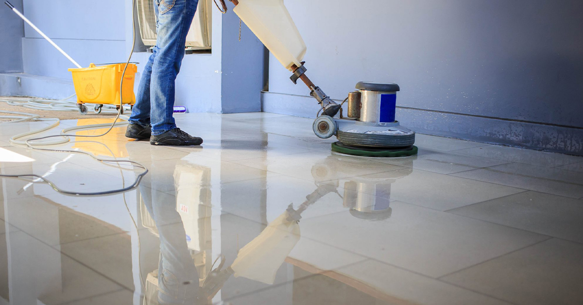 Marble Floor Polishing